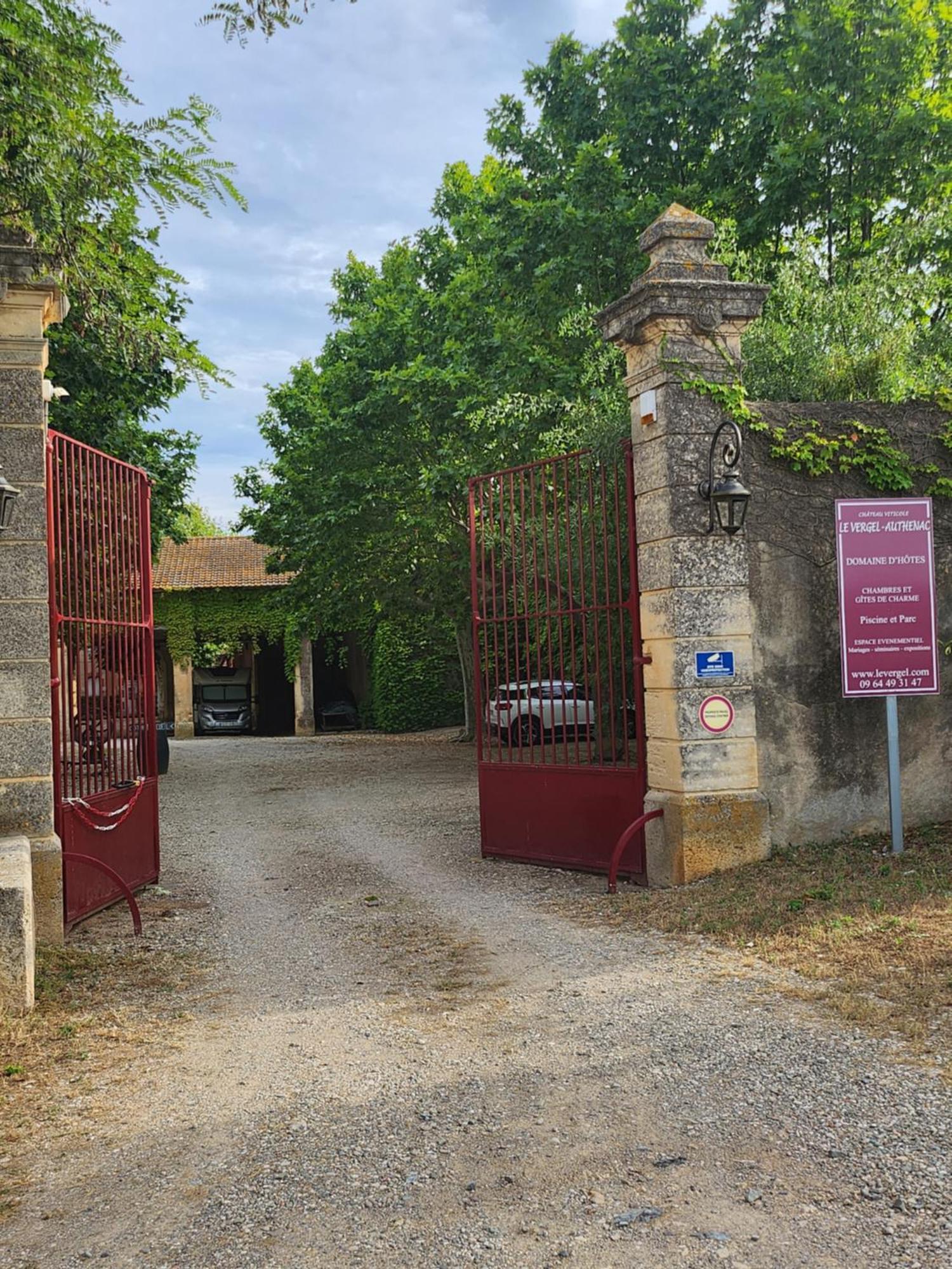 Chateau Le Vergel Authenac Ginestas Kültér fotó